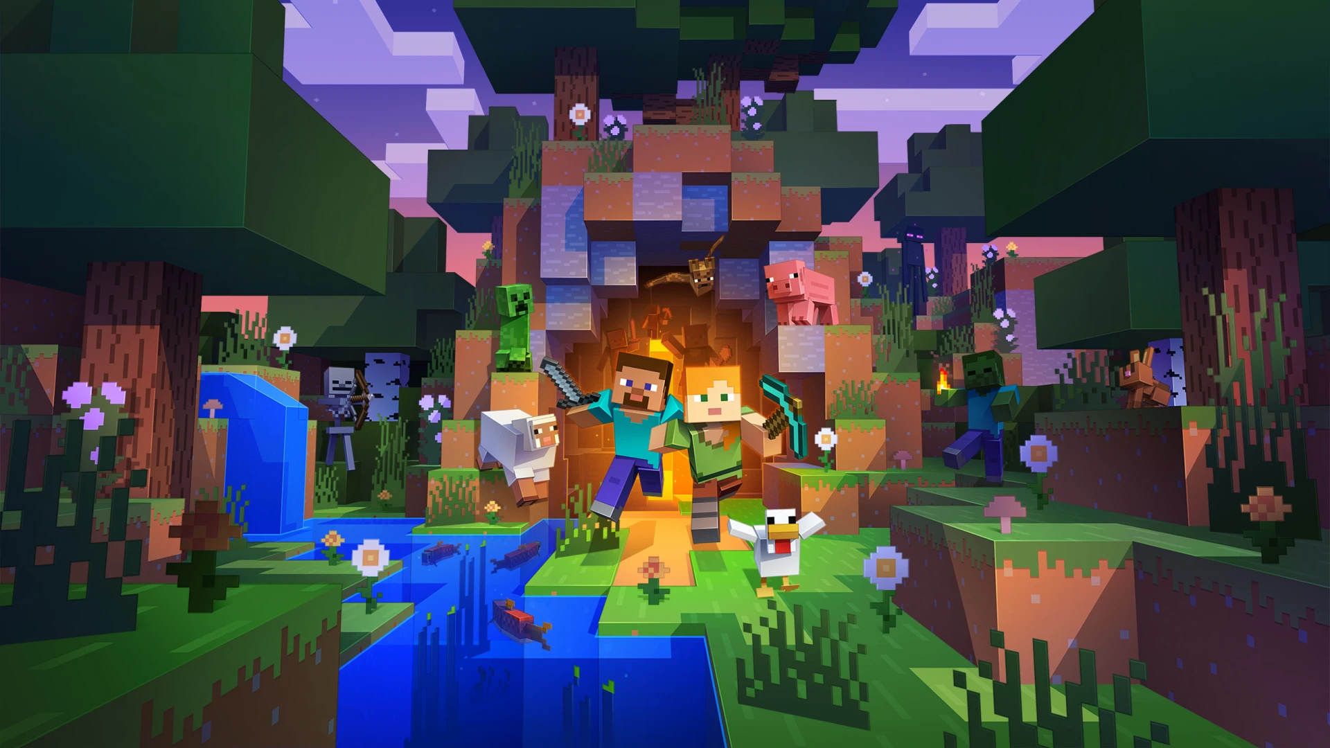 Minecraft background