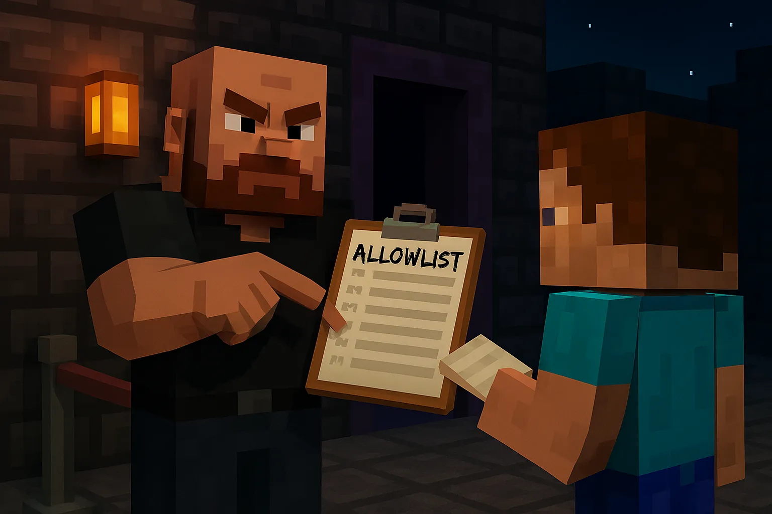 Disconnect message you are not whitelisted on this server